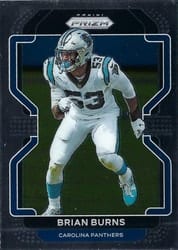 2021 Panini Prizm Base Set Brian Burns #316 card