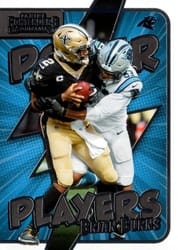 2022 Panini Contenders Power Players Brian Burns #PWR-BBU card