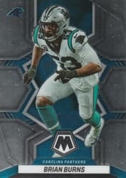 2022 Panini Mosaic Base Set Brian Burns #234 card