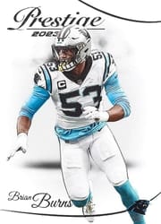 2023 Panini Prestige Base Set Brian Burns #39 card