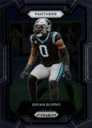 2023 Panini Prizm Base Set Brian Burns #39 card