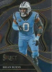 2023 Panini Select Base Set Brian Burns #295 card