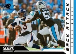 2023 Score Sack Attack Brian Burns #11 card