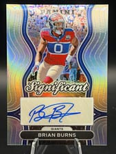 2024 Panini Prizm Significant Signatures Brian Burns #SS-BBS card