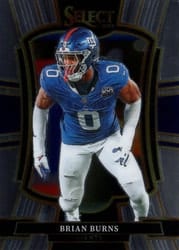 2025 Panini Select Base Set Brian Burns #194 card