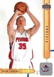 2001-02 Upper Deck Base Set Brian Cardinal #270 card