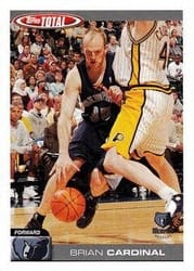 2004-05 Topps Total Base Set Brian Cardinal #272 card