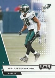 2020 Panini Playoff Base Set Brian Dawkins #187 card