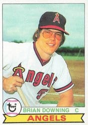 1979 Topps Base Set Brian Downing #71 card