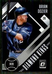 2018 Donruss Optic Base Set Brian Dozier #17 card