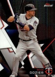 2018 Finest Base Set Brian Dozier #69 card