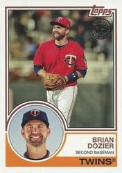 2018 Topps 1983 Topps Baseball 35th Anniversary Brian Dozier #83-26 card
