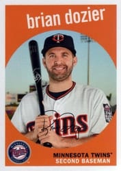 2018 Topps Archives Base Set Brian Dozier #42 card