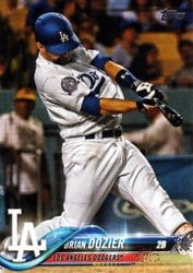 2018 Topps Update Base Set Brian Dozier #US263 card