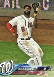 2018 Topps Base Set Brian Goodwin #656 card