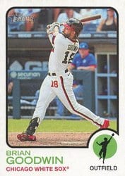 2022 Topps Heritage Base Set Brian Goodwin #239 card