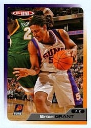 2005-06 Topps Total Base Set Brian Grant #344 card