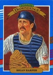 1991 Donruss Base Set Brian Harper #22 card