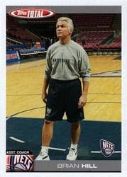 2004-05 Topps Total Base Set Brian Hill #396 card