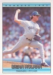 1992 Donruss Base Set Brian Holman #43 card