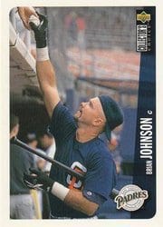 1996 Collector's Choice Base Set Brian Johnson #713 card