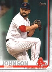 2019 Topps Base Set Brian Johnson #522 card