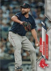 2020 Topps Update Base Set Brian Johnson #U-89 card