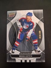 2024-25 Upper Deck Engrained Icons Base Set Brian Leetch #5 card
