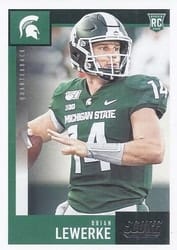 2020 Score Base Set Brian Lewerke #352 card