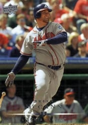 2008 Upper Deck Base Set Brian McCann #46 card