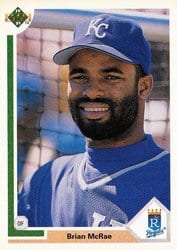 1991 Upper Deck Base Set Brian McRae #543 card