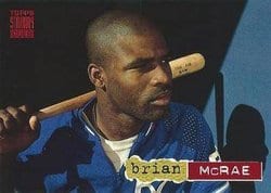 1994 Stadium Club Base Set Brian McRae #520 card
