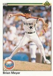 1990 Upper Deck Base Set Brian Meyer #22 card