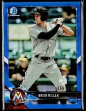 2018 Bowman Draft Brian Miller #BDC-132 card