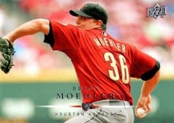 2008 Upper Deck Base Set Brian Moehler #15 card