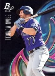 2018 Bowman Platinum Top Prospects Brian Mundell #TOP-48 card