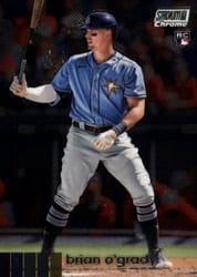 2020 Stadium Club Chrome Base Set Brian O'Grady #380 card