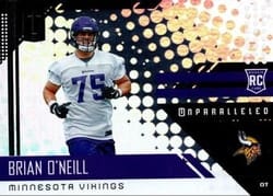 2018 Panini Unparalleled Base Set Brian O'Neill #226 card