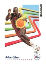 1991-92 SkyBox Base Set Brian Oliver #218 card
