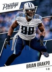 2018 Panini Prestige Base Set Brian Orakpo #111 card