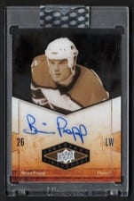 2024-25 Upper Deck Clear Cut 2004-05 UD Legendary Signatures Brian Propp #LSA-PR card