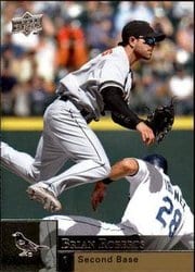 2009 Upper Deck Base Set Brian Roberts #30 card