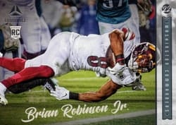 2022 Panini Chronicles Luminance Update Rookies Brian Robinson Jr #224 card