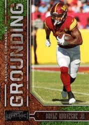 2022 Panini Playbook Grounding Brian Robinson Jr #G-25 card