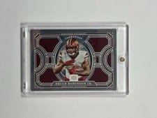 2024 Panini National Treasures Treasure Hunt Silver Brian Robinson Jr. #4 card