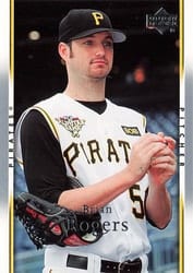 2007 Upper Deck Base Set Brian Rogers #33 card