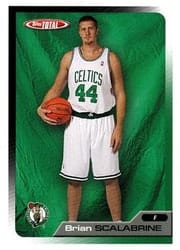 2005-06 Topps Total Base Set Brian Scalabrine #317 card
