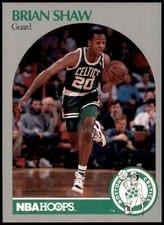 1990-91 Hoops Base Set Brian Shaw #48 card