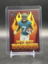 2024 Donruss Red Hot Rookies Brian Thomas Jr. #RHR-BTJ card
