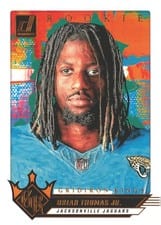 2024 Donruss Rookie Gridiron Kings Brian Thomas Jr. #8 card